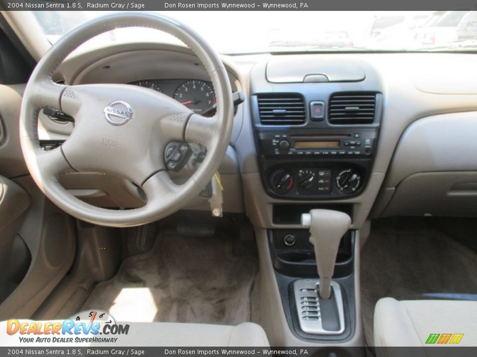 2004 Nissan Sentra 1.8 S Radium Gray / Sage Photo #5