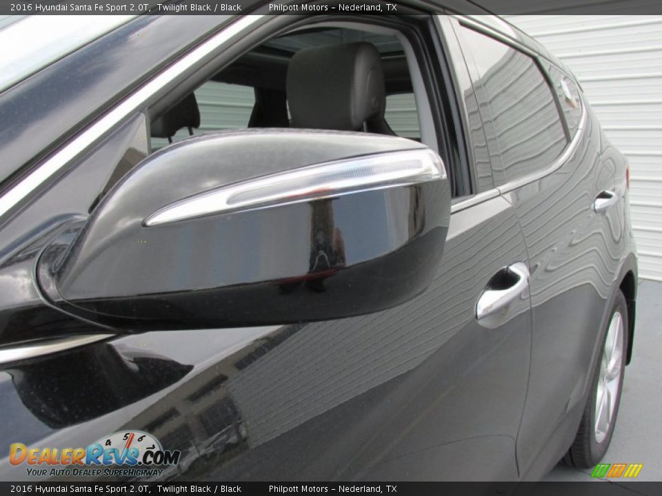 2016 Hyundai Santa Fe Sport 2.0T Twilight Black / Black Photo #12