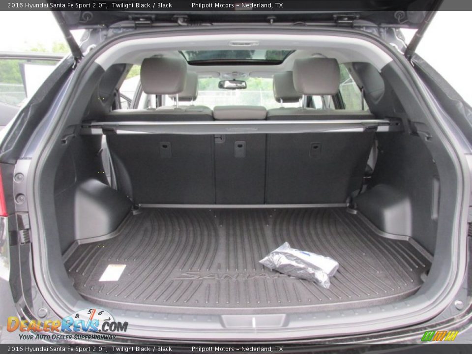 2016 Hyundai Santa Fe Sport 2.0T Twilight Black / Black Photo #17