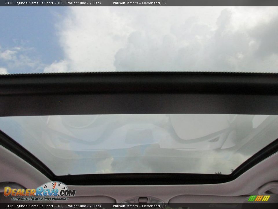 2016 Hyundai Santa Fe Sport 2.0T Twilight Black / Black Photo #18