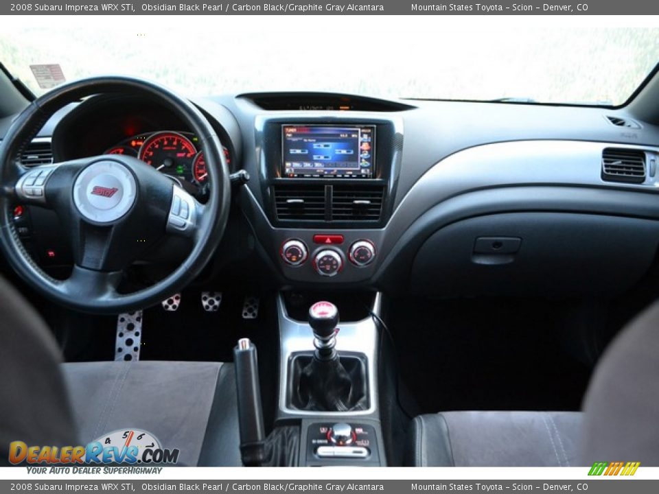 Dashboard of 2008 Subaru Impreza WRX STi Photo #13