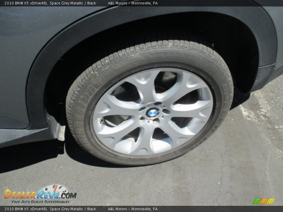 2010 BMW X5 xDrive48i Space Grey Metallic / Black Photo #3