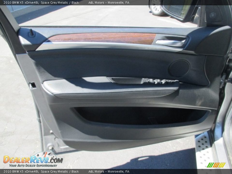 2010 BMW X5 xDrive48i Space Grey Metallic / Black Photo #10