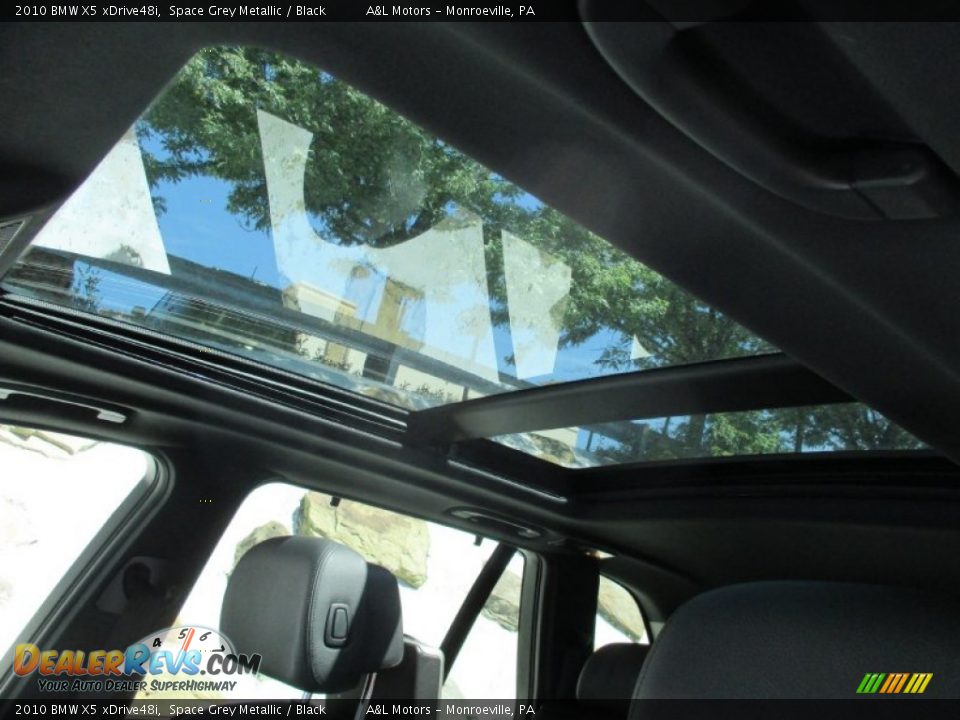 2010 BMW X5 xDrive48i Space Grey Metallic / Black Photo #11