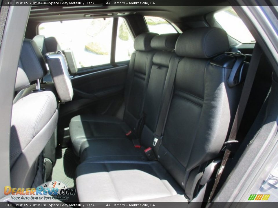 2010 BMW X5 xDrive48i Space Grey Metallic / Black Photo #13