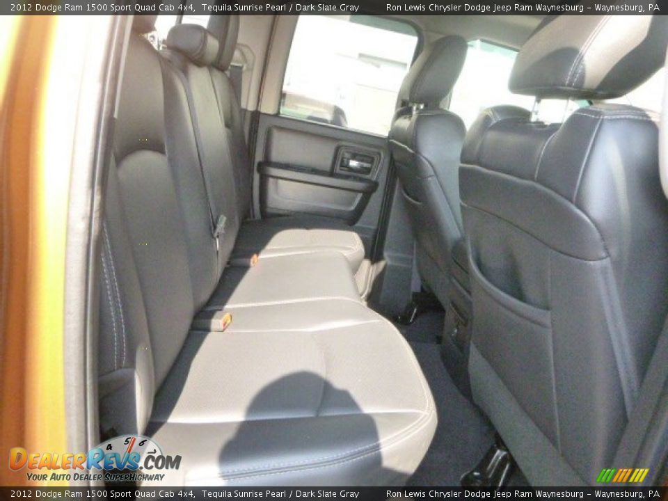 2012 Dodge Ram 1500 Sport Quad Cab 4x4 Tequila Sunrise Pearl / Dark Slate Gray Photo #11