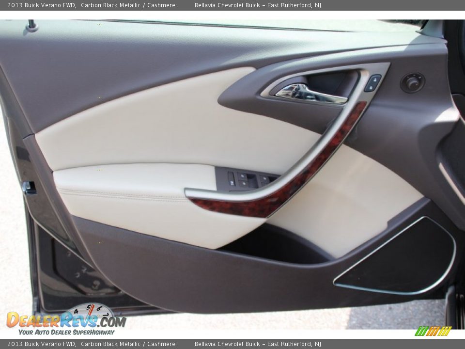 2013 Buick Verano FWD Carbon Black Metallic / Cashmere Photo #6