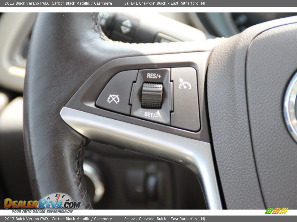 2013 Buick Verano FWD Carbon Black Metallic / Cashmere Photo #15