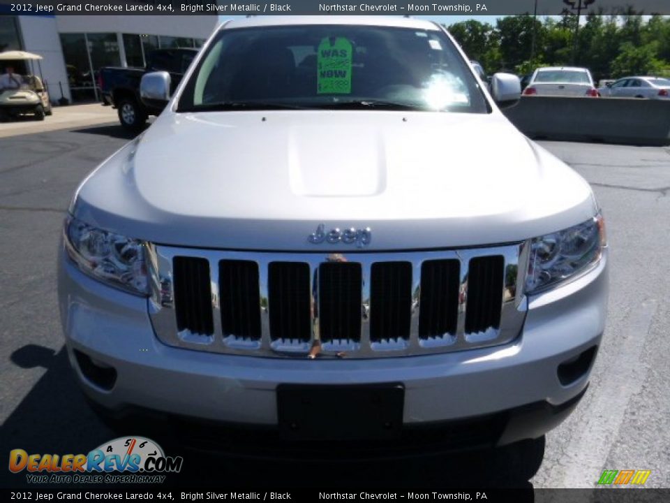 2012 Jeep Grand Cherokee Laredo 4x4 Bright Silver Metallic / Black Photo #8