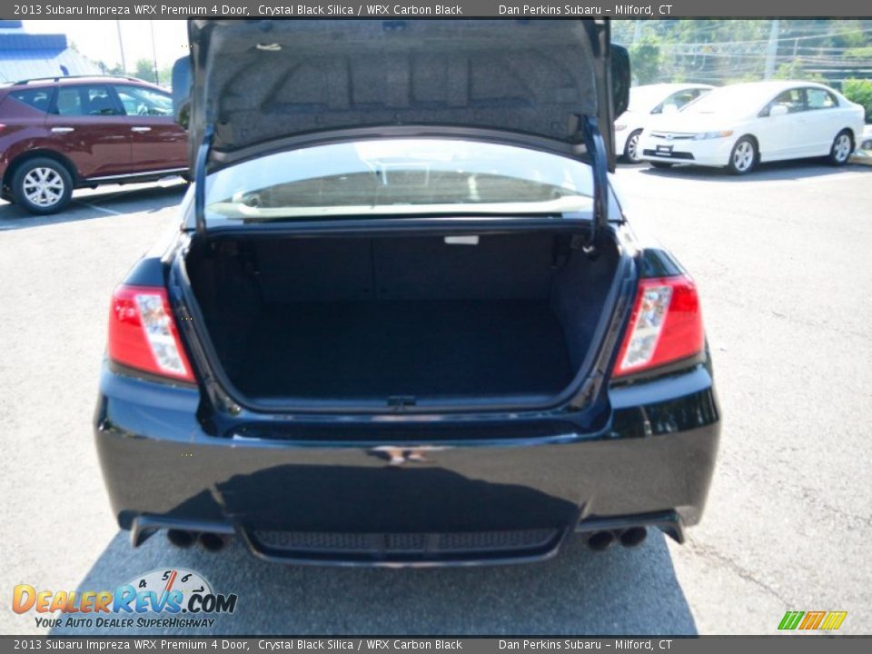 2013 Subaru Impreza WRX Premium 4 Door Crystal Black Silica / WRX Carbon Black Photo #9