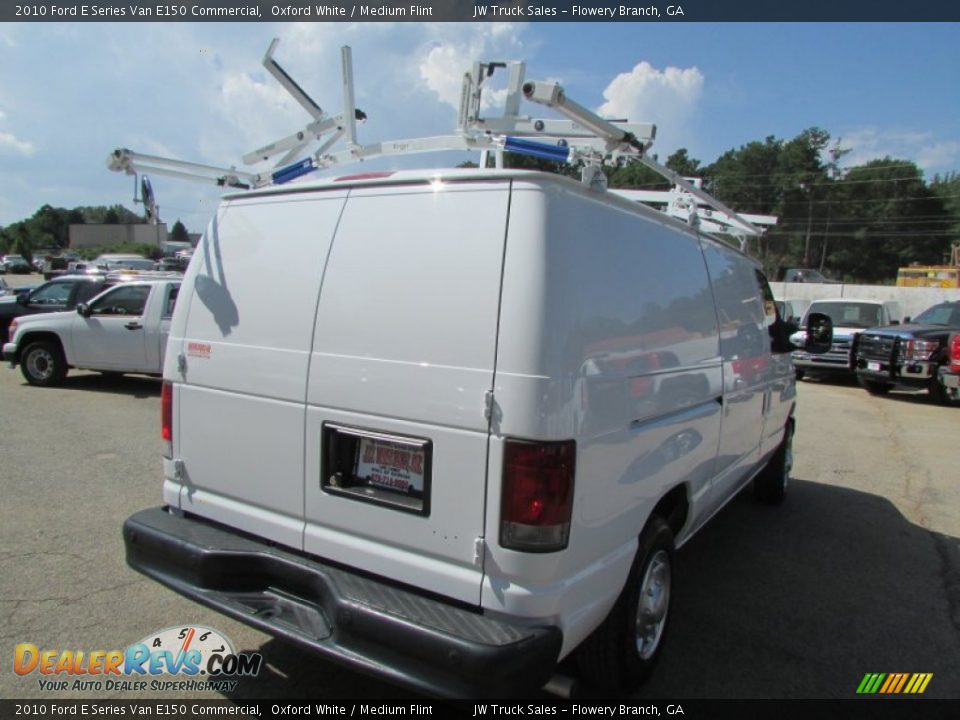 2010 Ford E Series Van E150 Commercial Oxford White / Medium Flint Photo #9