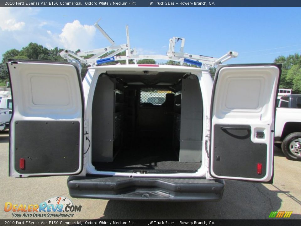 2010 Ford E Series Van E150 Commercial Oxford White / Medium Flint Photo #11