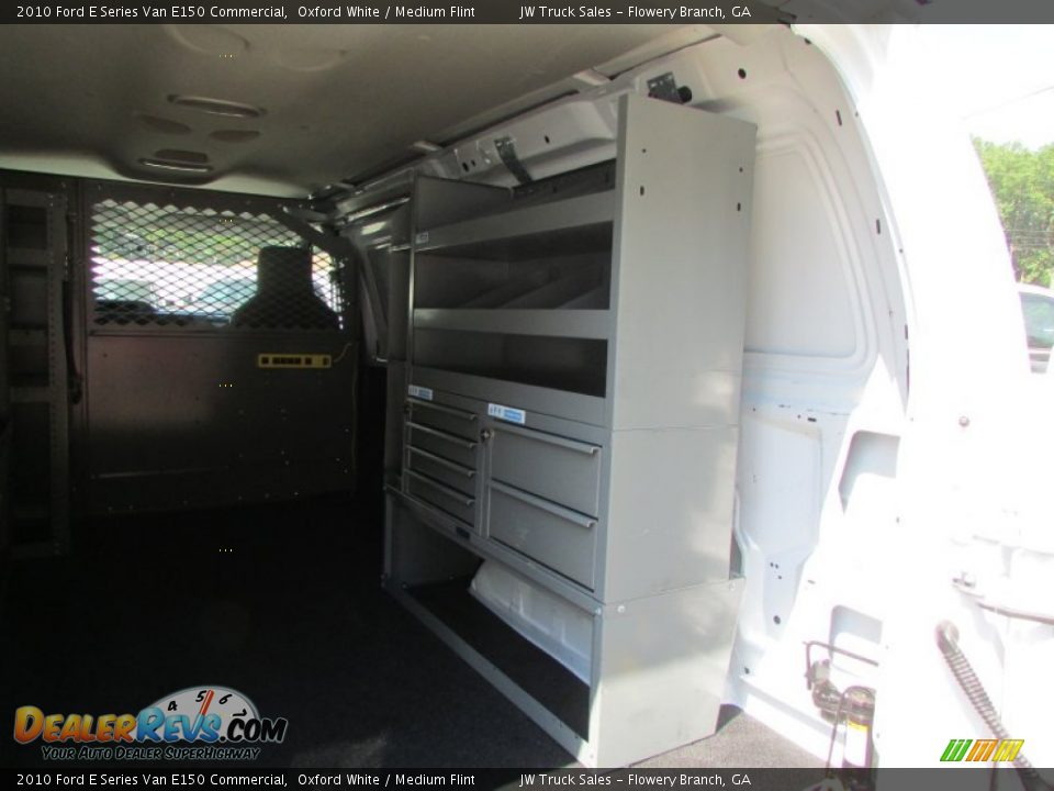 2010 Ford E Series Van E150 Commercial Oxford White / Medium Flint Photo #14