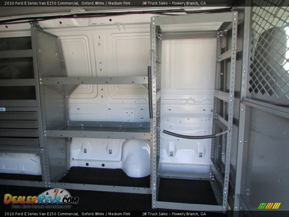 2010 Ford E Series Van E150 Commercial Oxford White / Medium Flint Photo #16