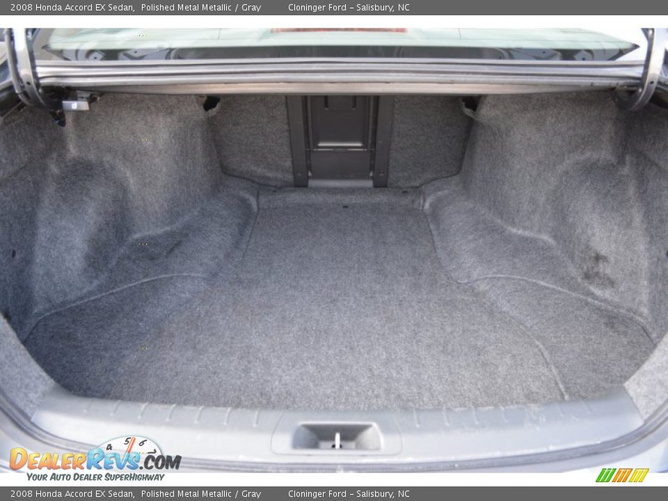 2008 Honda Accord EX Sedan Polished Metal Metallic / Gray Photo #14
