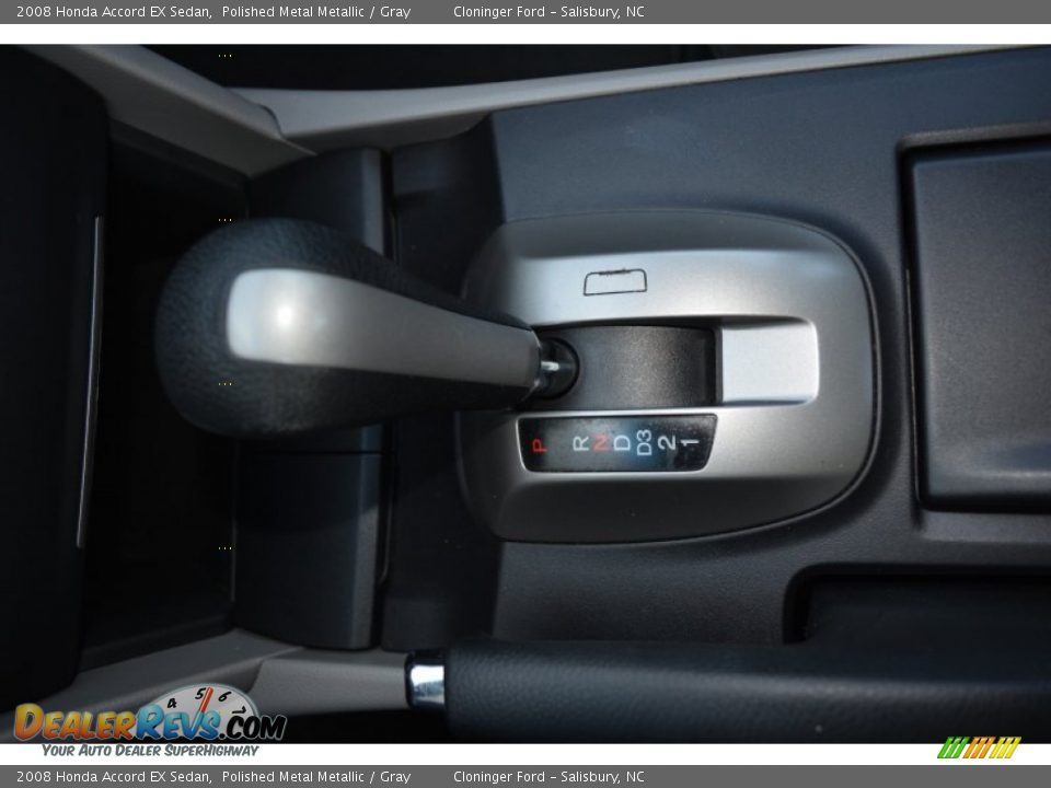2008 Honda Accord EX Sedan Polished Metal Metallic / Gray Photo #19