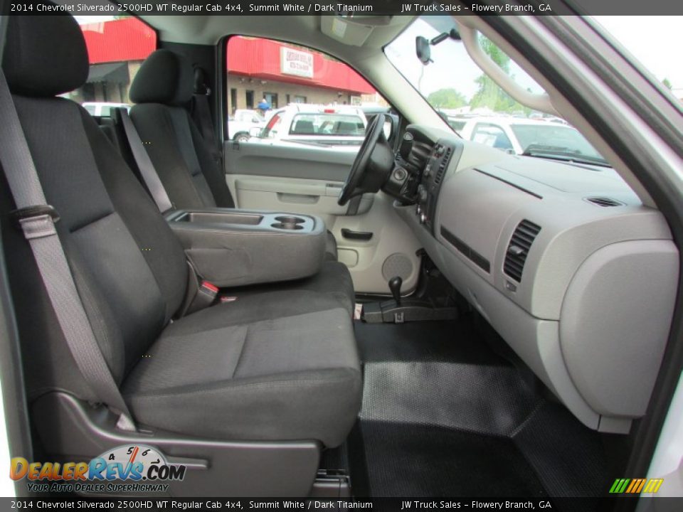 2014 Chevrolet Silverado 2500HD WT Regular Cab 4x4 Summit White / Dark Titanium Photo #19