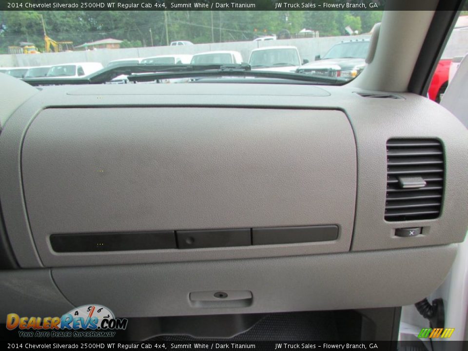 2014 Chevrolet Silverado 2500HD WT Regular Cab 4x4 Summit White / Dark Titanium Photo #21
