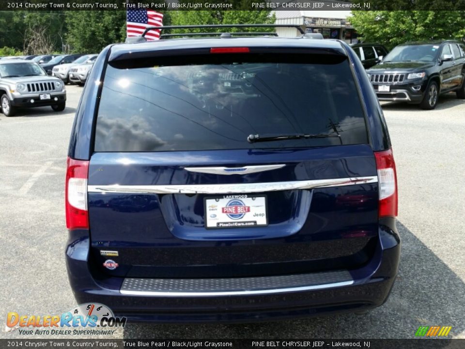 2014 Chrysler Town & Country Touring True Blue Pearl / Black/Light Graystone Photo #8