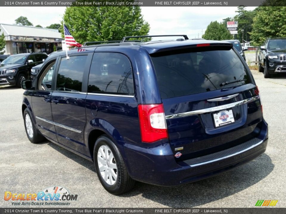 2014 Chrysler Town & Country Touring True Blue Pearl / Black/Light Graystone Photo #11