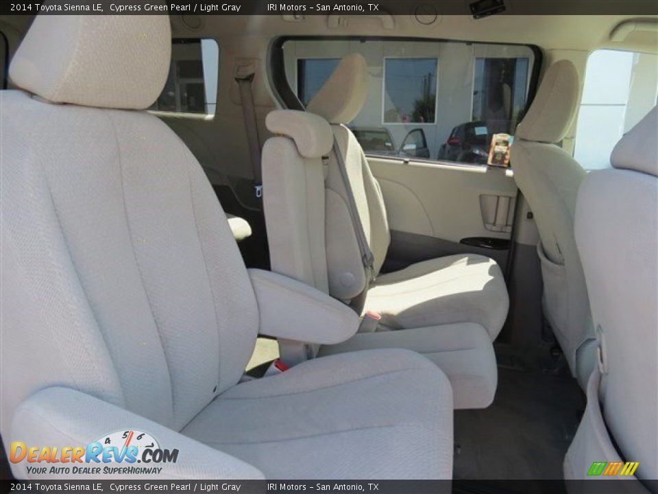 2014 Toyota Sienna LE Cypress Green Pearl / Light Gray Photo #19