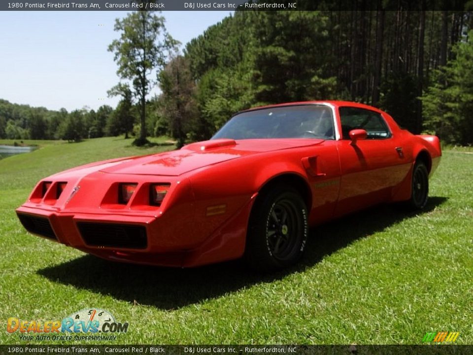 1980 Pontiac Firebird Trans Am Carousel Red / Black Photo #1