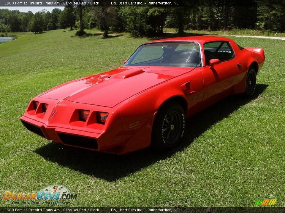 Carousel Red 1980 Pontiac Firebird Trans Am Photo #2