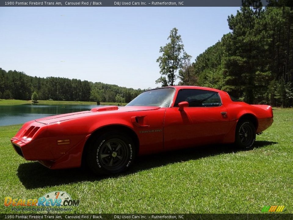 1980 Pontiac Firebird Trans Am Carousel Red / Black Photo #3