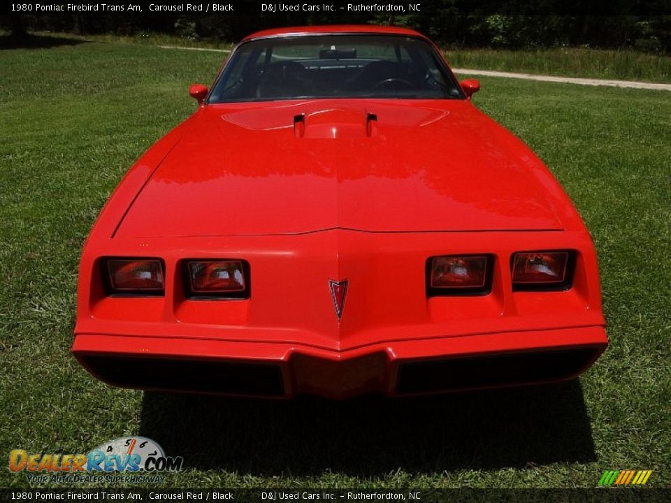1980 Pontiac Firebird Trans Am Carousel Red / Black Photo #15