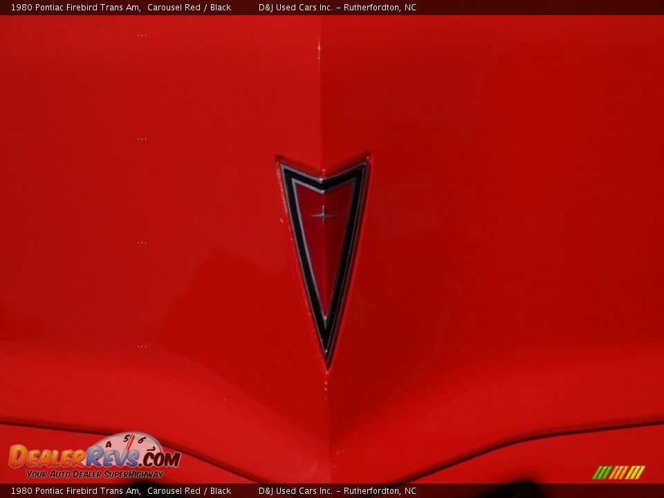 1980 Pontiac Firebird Trans Am Carousel Red / Black Photo #17