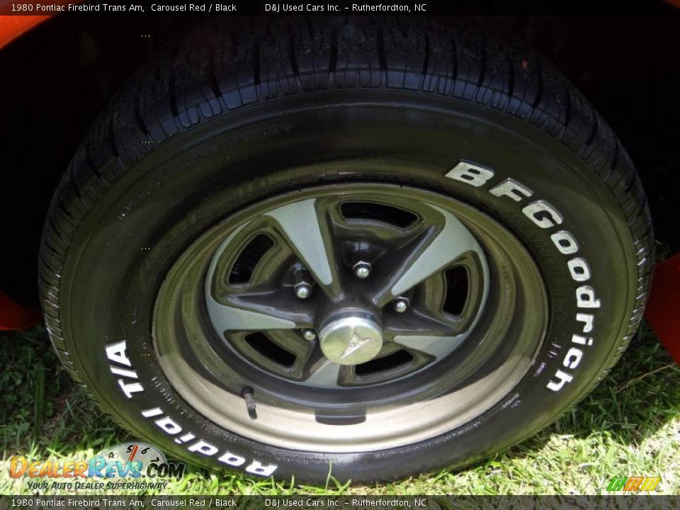 1980 Pontiac Firebird Trans Am Carousel Red / Black Photo #21