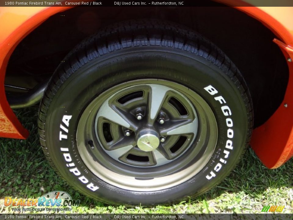 1980 Pontiac Firebird Trans Am Carousel Red / Black Photo #22