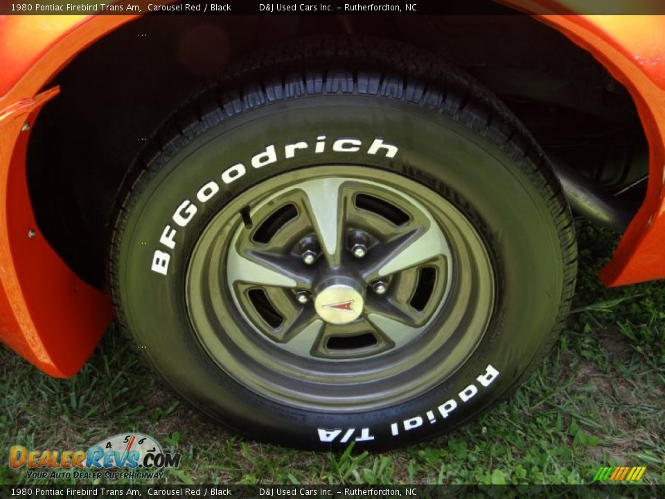 1980 Pontiac Firebird Trans Am Carousel Red / Black Photo #23