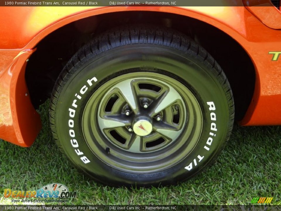 1980 Pontiac Firebird Trans Am Carousel Red / Black Photo #24