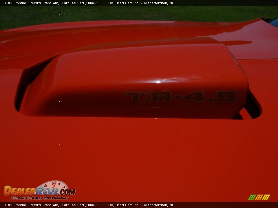 1980 Pontiac Firebird Trans Am Carousel Red / Black Photo #25