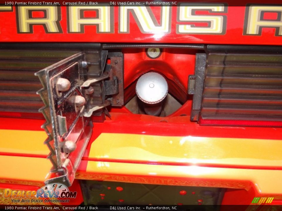 1980 Pontiac Firebird Trans Am Carousel Red / Black Photo #26