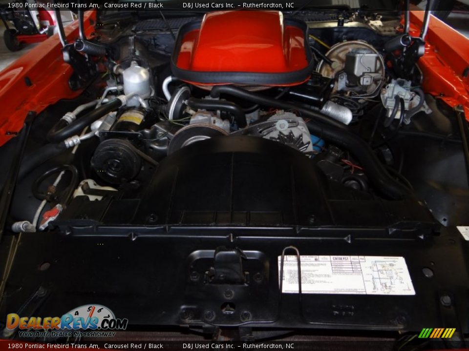 1980 Pontiac Firebird Trans Am Carousel Red / Black Photo #33