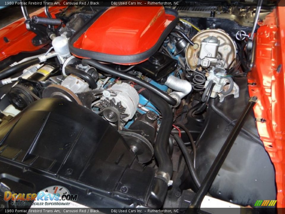 1980 Pontiac Firebird Trans Am Carousel Red / Black Photo #35