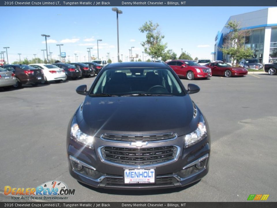 2016 Chevrolet Cruze Limited LT Tungsten Metallic / Jet Black Photo #8