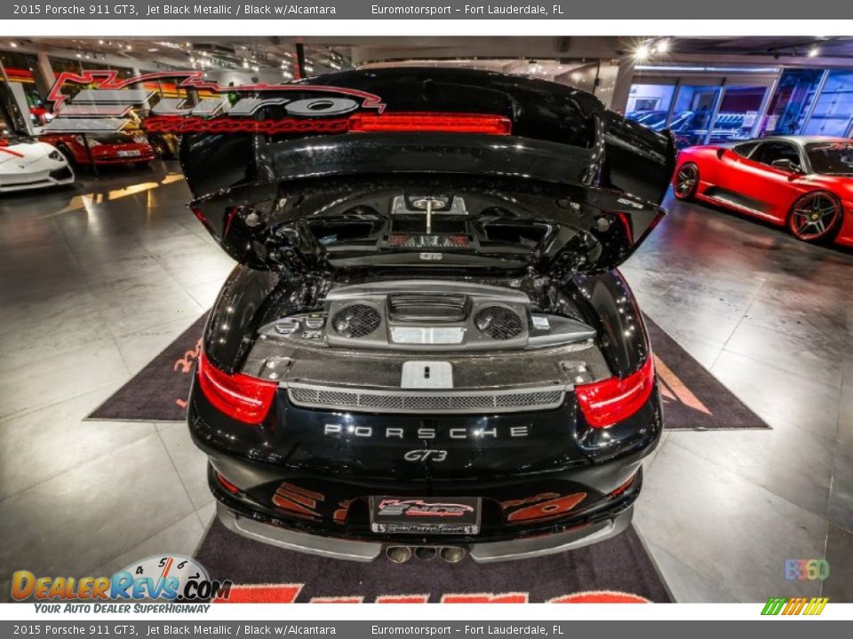 2015 Porsche 911 GT3 Jet Black Metallic / Black w/Alcantara Photo #23