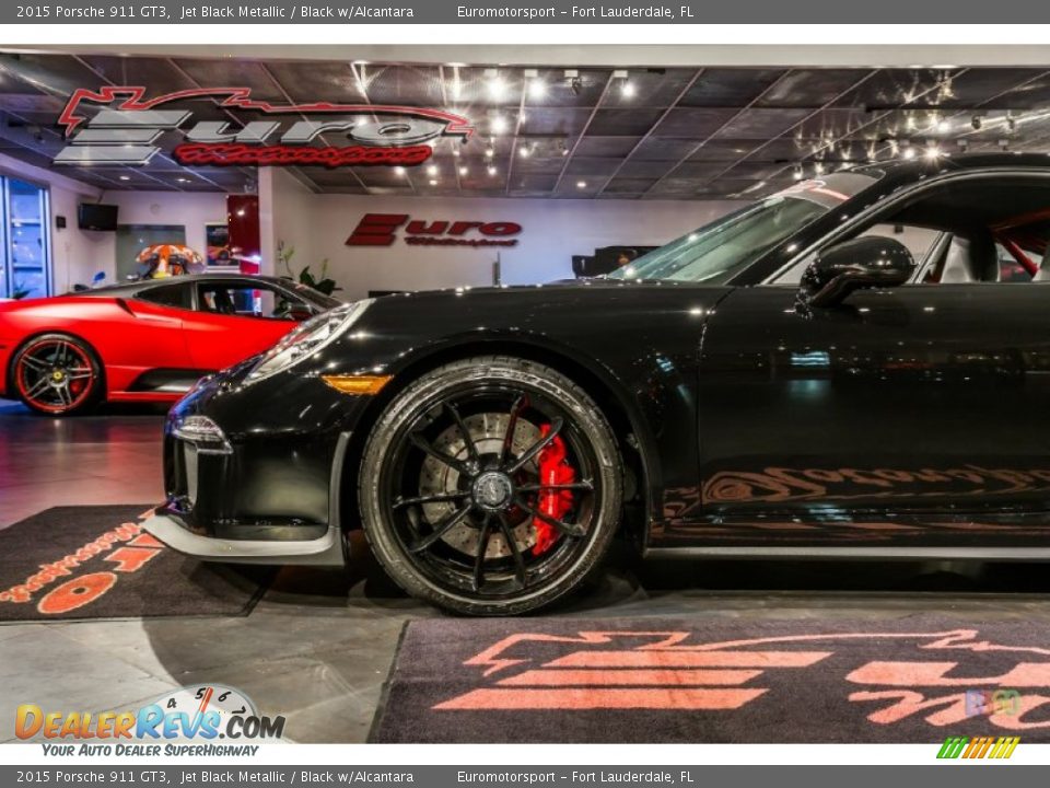 2015 Porsche 911 GT3 Jet Black Metallic / Black w/Alcantara Photo #29