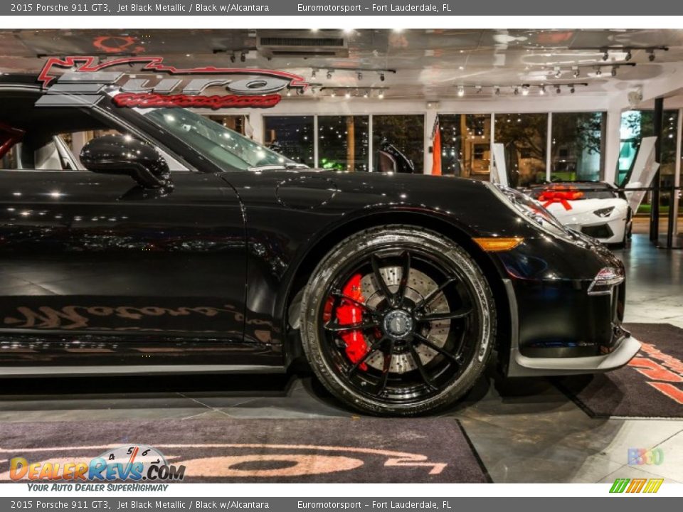 2015 Porsche 911 GT3 Jet Black Metallic / Black w/Alcantara Photo #32