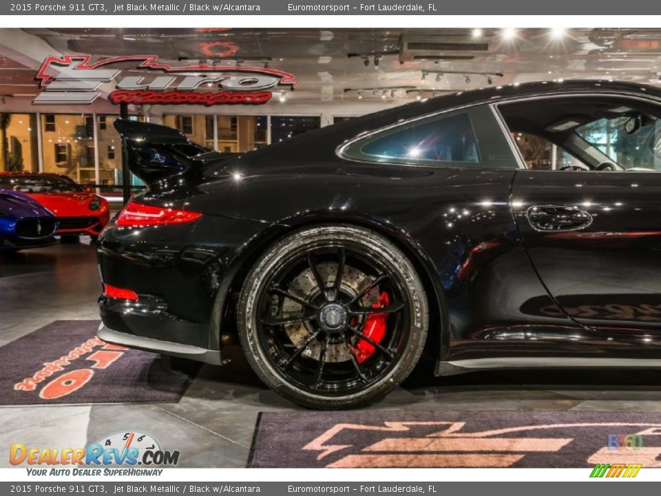 2015 Porsche 911 GT3 Jet Black Metallic / Black w/Alcantara Photo #33