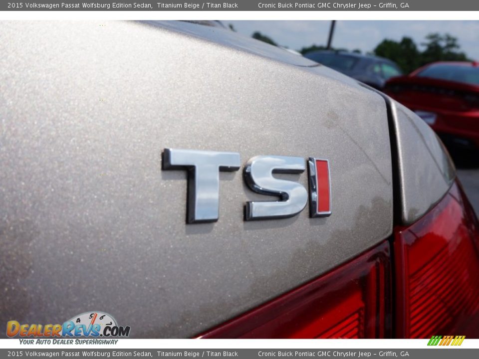 2015 Volkswagen Passat Wolfsburg Edition Sedan Titanium Beige / Titan Black Photo #16