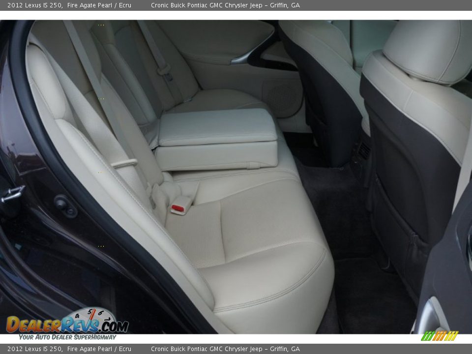 2012 Lexus IS 250 Fire Agate Pearl / Ecru Photo #16