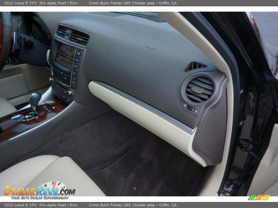 2012 Lexus IS 250 Fire Agate Pearl / Ecru Photo #18