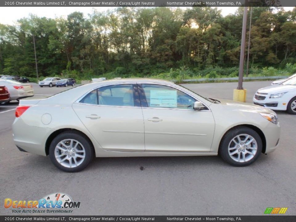 Champagne Silver Metallic 2016 Chevrolet Malibu Limited LT Photo #4
