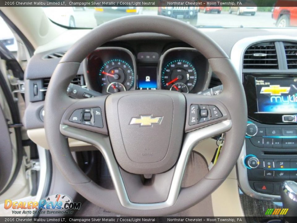 2016 Chevrolet Malibu Limited LT Steering Wheel Photo #17