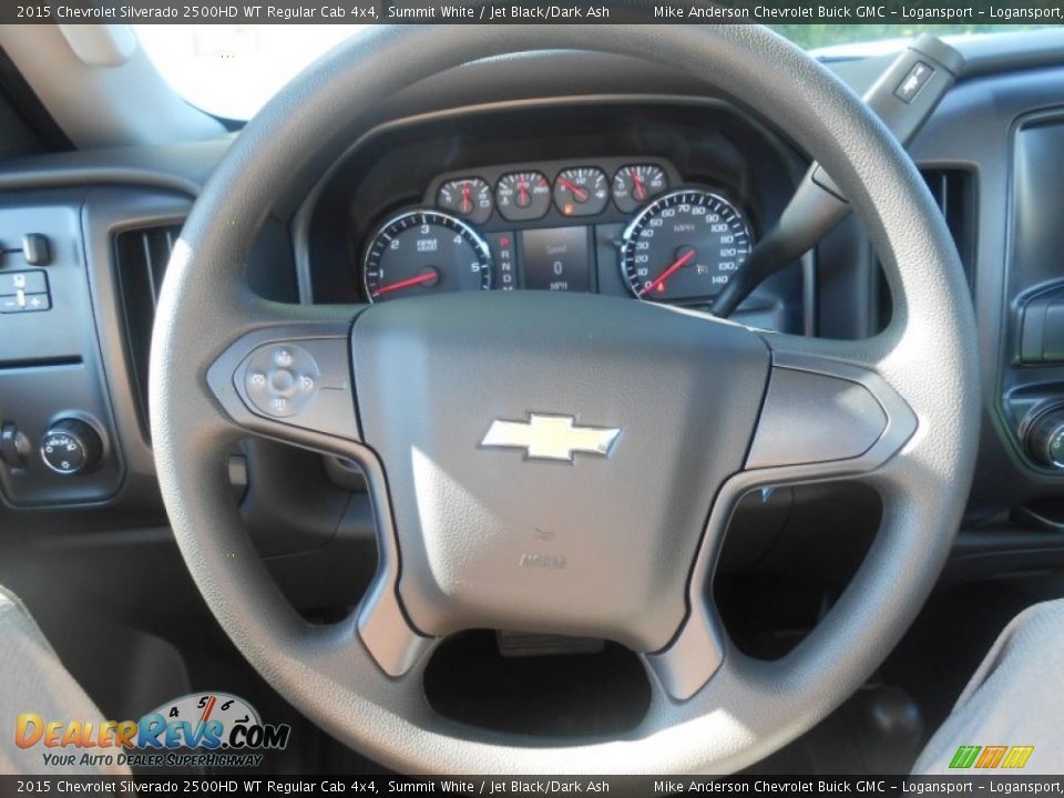 2015 Chevrolet Silverado 2500HD WT Regular Cab 4x4 Summit White / Jet Black/Dark Ash Photo #6