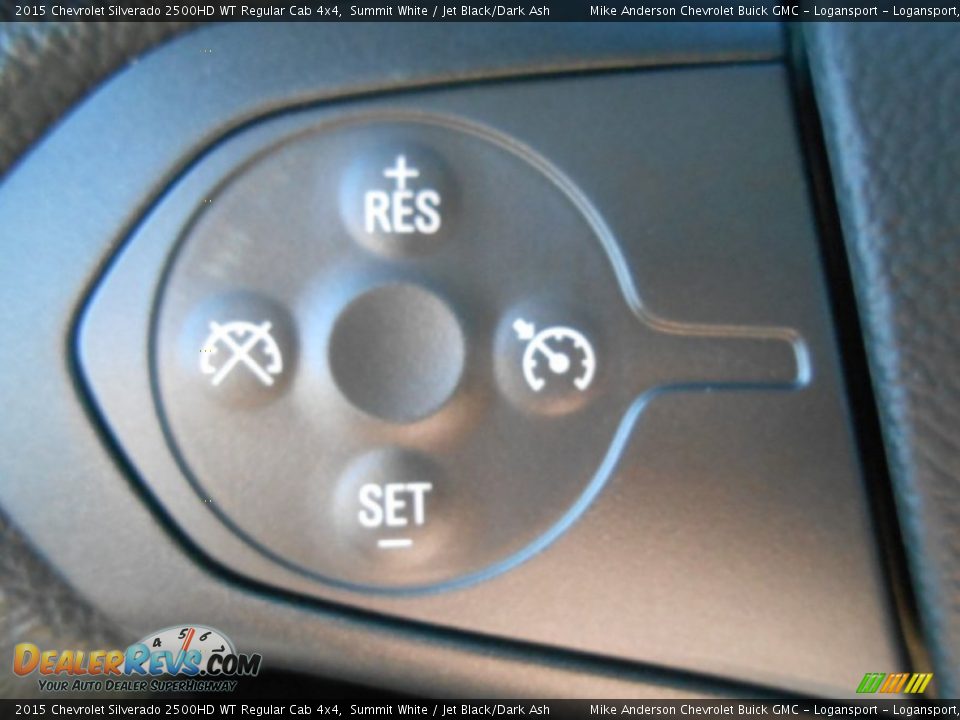2015 Chevrolet Silverado 2500HD WT Regular Cab 4x4 Summit White / Jet Black/Dark Ash Photo #7